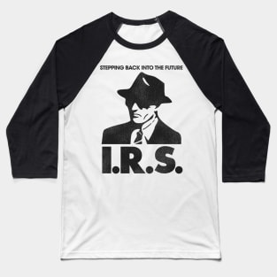 IRS RECORDS // 70s/80s Defunct Music Label Baseball T-Shirt